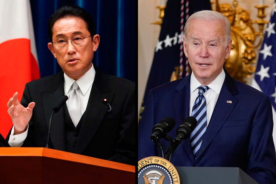 Biden and Japan’s Fumio Kishida discuss security in Asia and Ukraine
