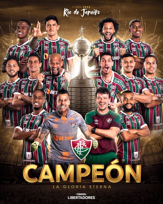 ✅️🇧🇷 FLUMINENSE El Club de Brasil es el ultimo clasificado al Mundial de Clubes  2023 tras ser el Campeón de la Copa Conmebol Libertadores…